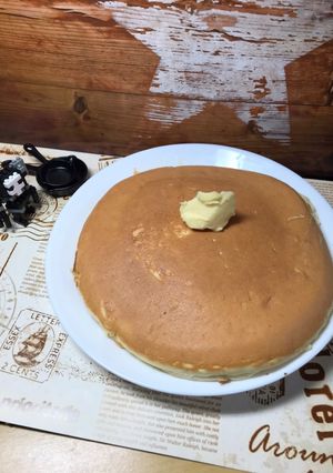 卵別立て！一手間フワフワパンケーキ！-レシピのメイン写真