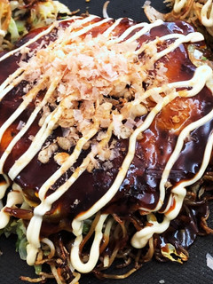 簡単!野菜たっぷり広島風お好み焼き!-レシピのメイン写真