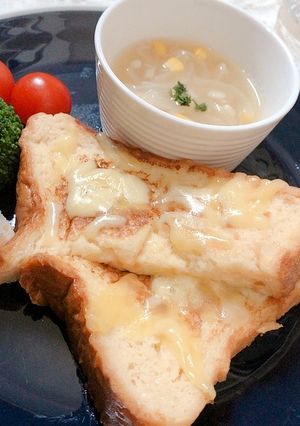 フレンチチーズトースト-レシピのメイン写真