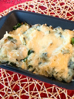 ニラとご飯のチーズ焼き-レシピのメイン写真