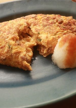 ふわトロ納豆オムレツ-レシピのメイン写真