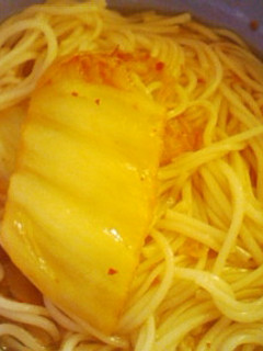 夏にぴったり♪梅キムチそうめん☆-レシピのメイン写真