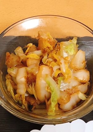 電子レンジで簡単！白菜の和だしあえ-レシピのメイン写真
