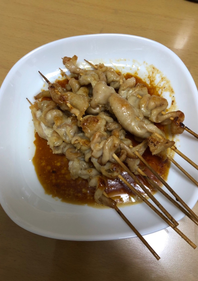 おうちで居酒屋☆トースターで鶏皮やきとり-レシピのメイン写真