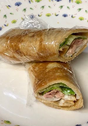 オートミール粉のお食事クレープ-レシピのメイン写真