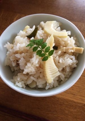 たけのこご飯 ごまとナンプラー☆簡単-レシピのメイン写真