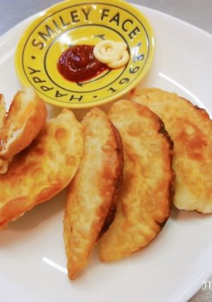 余った餃子の皮とポテトサラダで絶品おかず-レシピのメイン写真