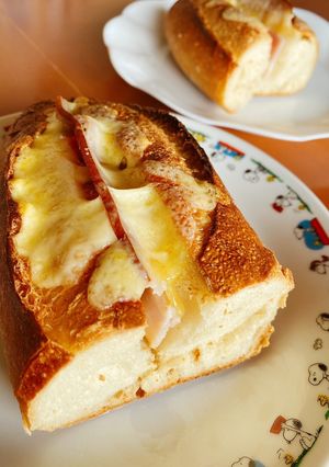 トマトとベーコンのバケットサンド-レシピのメイン写真