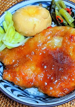 台湾風カツ丼✿拝骨飯（パイクーハン）-レシピのメイン写真