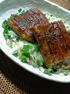 薬味たっぷり♪さっぱりふっくらなうな丼-レシピのメイン写真