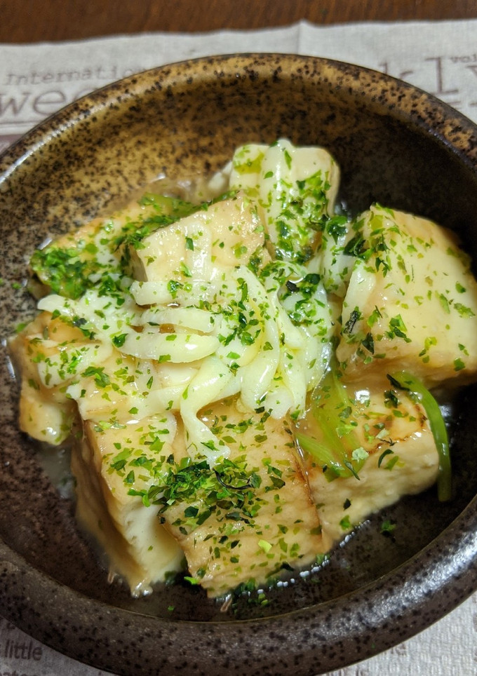 簡単あんかけ厚揚げ♡-レシピのメイン写真