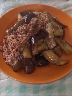 茄子の肉味噌炒め♡-レシピのメイン写真