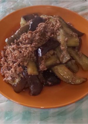 茄子の肉味噌炒め♡-レシピのメイン写真