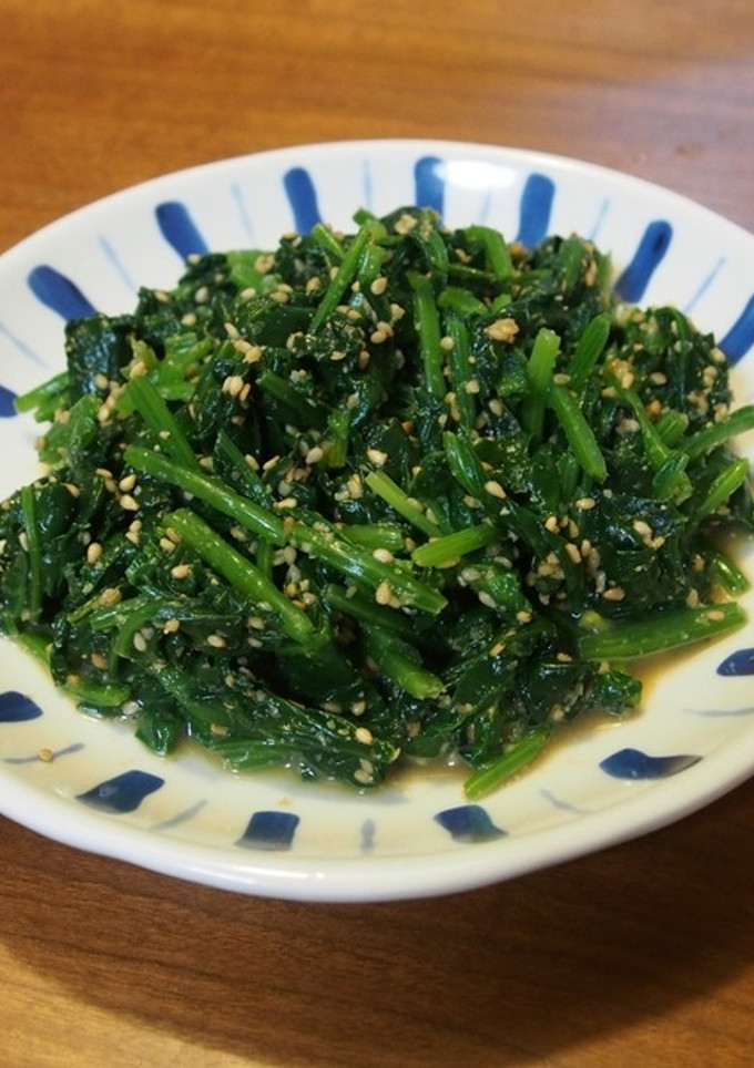 【和食】ほうれん草のおひたし-レシピのメイン写真