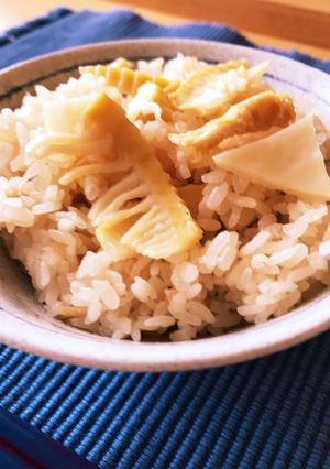 旦那がドヤ顔で炊くたけのこご飯-レシピのメイン写真