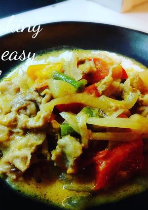 さっぱりグリーンカレー-レシピのメイン写真