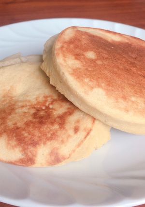 おからパウダー＊バナナとお豆腐パンケーキ-レシピのメイン写真
