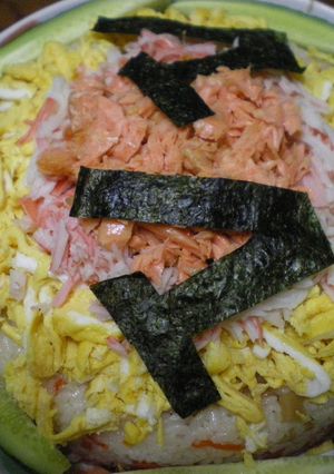 ママ誕生日おめでとうちらし～★-レシピのメイン写真