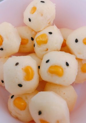 ピヨピヨピヨ子の蒸しパン-レシピのメイン写真
