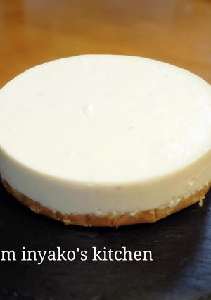 少しだけブルーベリー∵のレアチーズケーキ-レシピのメイン写真