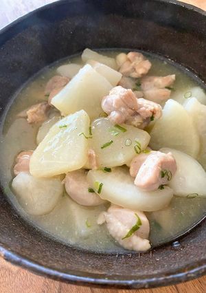 生姜たっぷり✽鶏と大根のうま塩煮-レシピのメイン写真