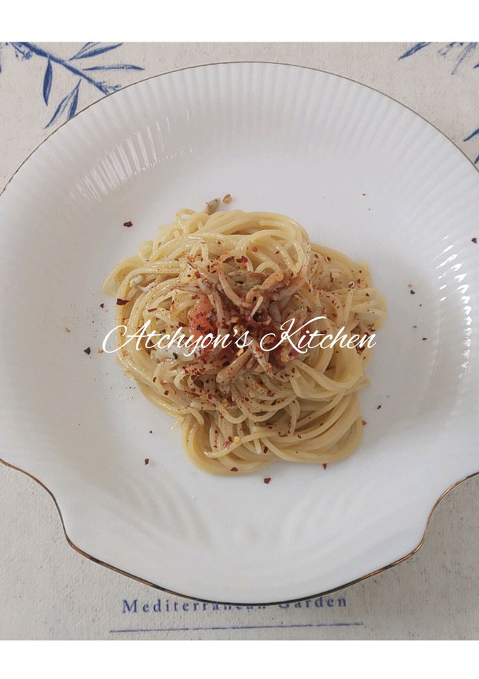 簡単！しらすの和風冷製パスタ-レシピのメイン写真