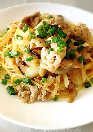 定番にしたい！私の生姜焼きパスタ♡-レシピのメイン写真