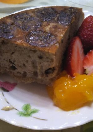 HM,チョコ,バナナ,炊飯器で作るケーキ-レシピのメイン写真