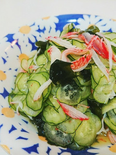 きゅうりとわかめとカニカマの酢の物-レシピのメイン写真