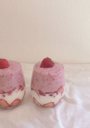 簡単！いちごヘルシーパフェ-レシピのメイン写真