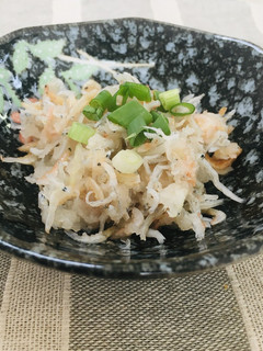 しらすとアミエビのおろし和え-レシピのメイン写真