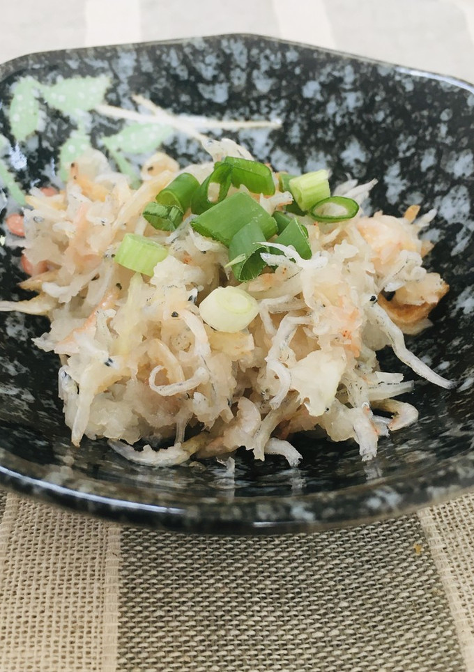 しらすとアミエビのおろし和え-レシピのメイン写真