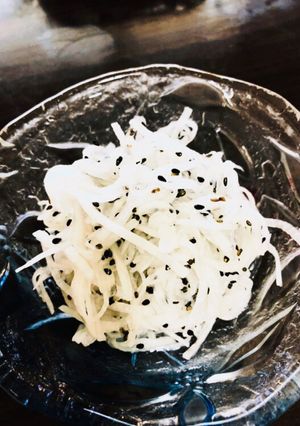 千切り大根のサッパリごま塩和え-レシピのメイン写真