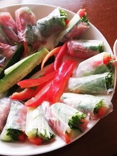生春巻き~生ハム~-レシピのメイン写真