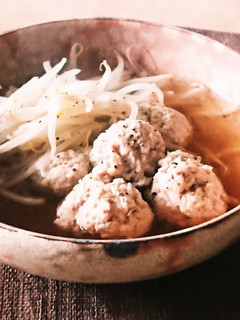 ふわふわ♪肉団子スープ 化学調味料不要-レシピのメイン写真
