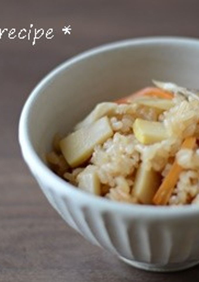 タケノコと舞茸の炊き込みご飯-レシピのメイン写真