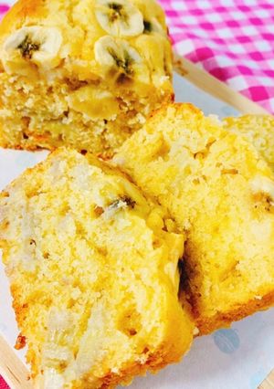 切って混ぜるだけ♫極上バナナケーキ-レシピのメイン写真