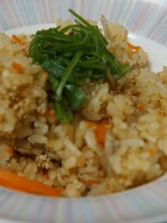 じゃこと人参の炊き込みごはん-レシピのメイン写真