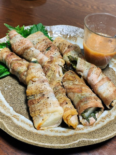 春の味覚✨たけのこの豚バラ巻き梅肉ソース-レシピのメイン写真