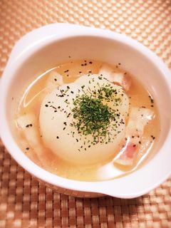 ★優しいお味♡新玉ねぎのまるごとスープ★-レシピのメイン写真