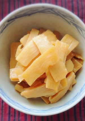 ラーメンやおつまみに♪たけのこメンマ-レシピのメイン写真