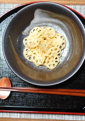 ヨウサマの減塩レンコンの辛子酢和え-レシピのメイン写真