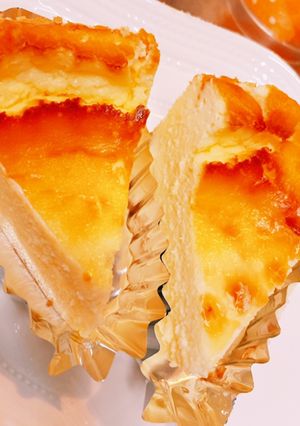 バスク風チーズケーキ-レシピのメイン写真