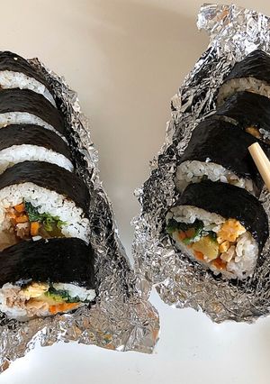 韓国海苔巻き　キンパ-レシピのメイン写真