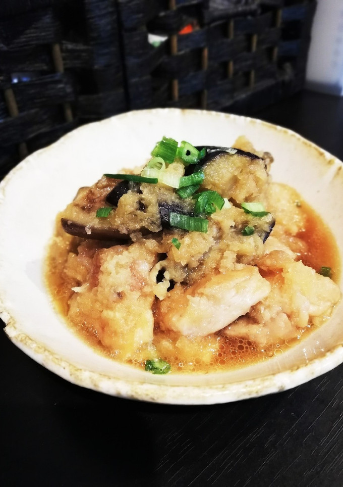 簡単☆鶏と冷凍揚茄子のみぞれ煮-レシピのメイン写真