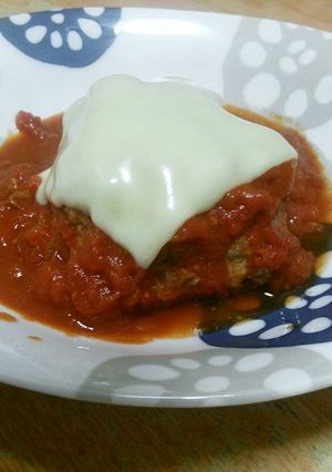 トマト煮込みハンバーグ(糖質オフ)-レシピのメイン写真