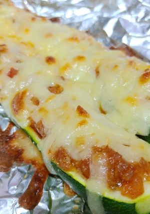 【簡単】とろけるチーズ消費：ズッキーニ焼-レシピのメイン写真