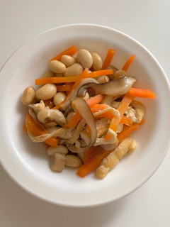 しいたけとにんじんの煮物-レシピのメイン写真