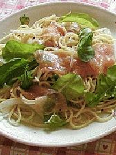 生ハムの特急パスタ-レシピのメイン写真