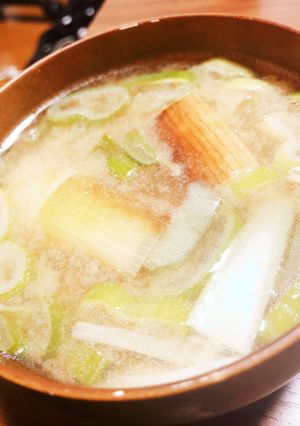 焼きネギの味噌汁-レシピのメイン写真